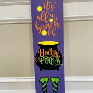 Hocus Pocus Porch Sign. Weather Resistant.