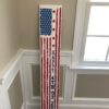 48" free standing interior porch sign unique and custom.