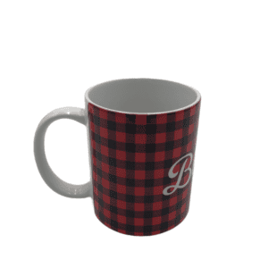 Religious Blessed Mug. Red, White Black, mug.