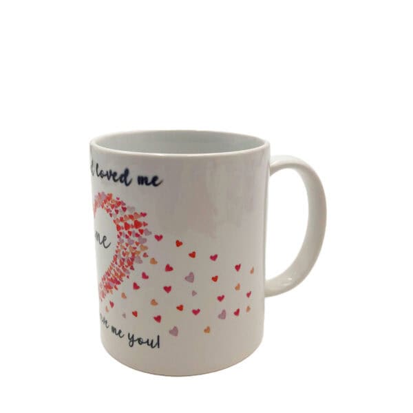 Christian Love Mug. Personalized name. I knew God loved me when he gave me you!