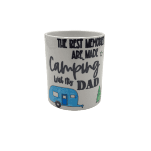 Father's Day Camping Mug. Personalized mug.