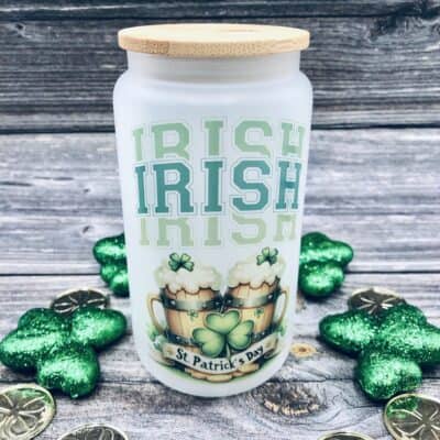 St. Patrick's Day Irish Beer Glass
