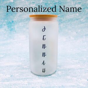 Personized Women of the Bible tumbler. Custom name down the back of tumbler.