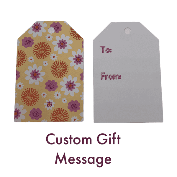 Mom Tumbler. Personalized Gift Tag.