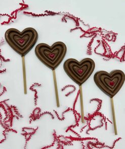 Valentine's Day Dye Free Lollipops