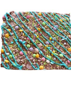 Easter Breakable Bunny Bark with Cadbury eggs and M&M’s