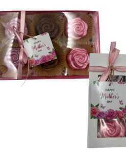 Mother's Day Rose Chocolate Covered Oreo Cookies - 6 piece or 3 piece