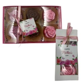 Mother's Day Rose Chocolate Covered Oreo Cookies - 6 piece or 3 piece