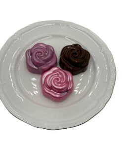 rose-shaped trio chocolate covered oreos